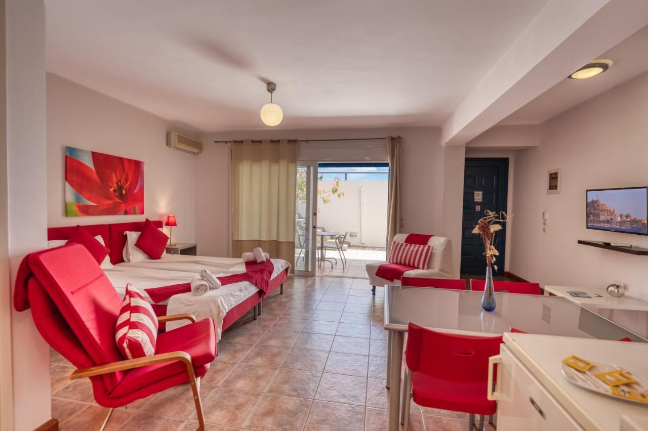 Glyfa Corfu Apartments Барбаті Екстер'єр фото